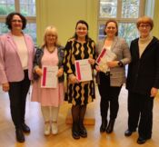 (v.l.n.r.) Andrea Itter, Daniela Elkmann, Anja Schmidt, Anna Neufeld, Claudia Heidler