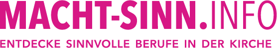 Logo: macht Sinn - Entdecke sinnvolle Berufe in der Kirche